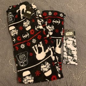 New Star Wars pj pants and crew socks